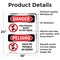 Signmission Safety Culture Sign, 18 in Width, Vinyl Decal, Rectangle, Bilingual OS-2PACK-DS-D-1824-VS-1501 - alternate 4